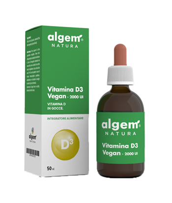 VITAMINA D3 VEGAN 2000 UI 50 ML - Farmacia Rossi2 - Farmacia Rossi 