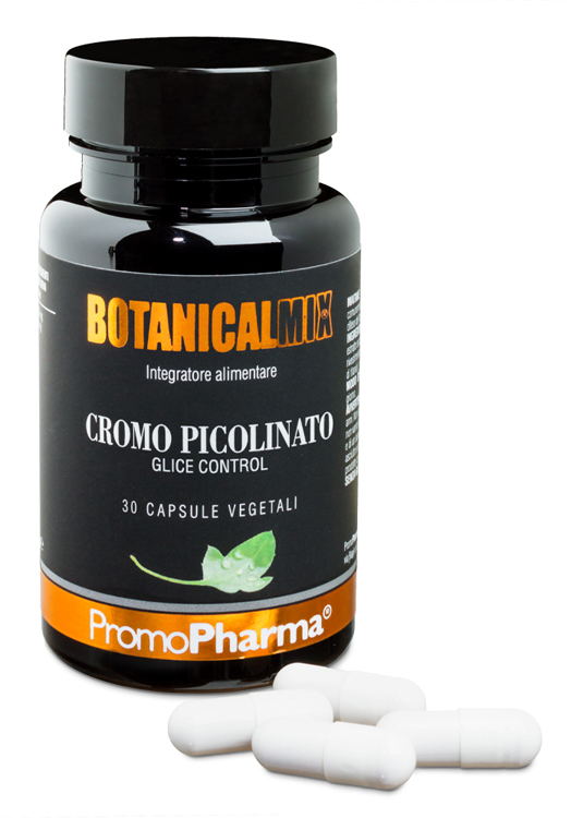 CROMO PICOLINATO GLICE CONTROL BOTANICAL MIX 30 CAPSULE - Farmacia Rossi2 - Farmacia Rossi 