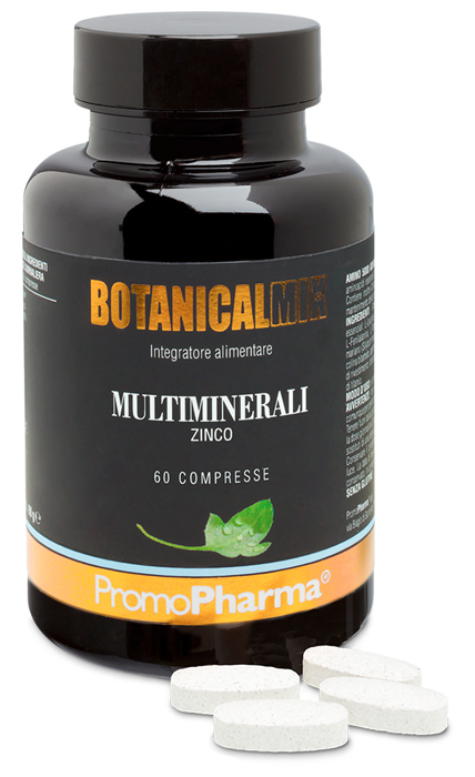 MULTIMINERAL ZINCO BOTANICAL MIX 60 COMPRESSE - Farmacia Rossi2 - Farmacia Rossi 