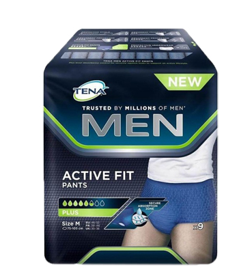 PULL UP UOMO TENA MEN PANTS ACTIVE FIT M 9 PEZZI - Farmacia Rossi2 - Farmacia Rossi 