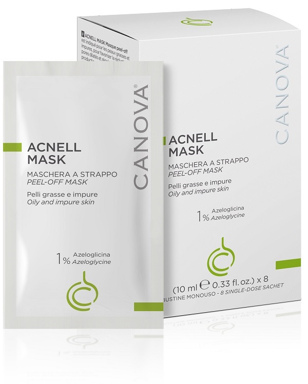 ACNELL MASK CANOVA 8 BUSTE 10 ML - Farmacia Rossi2 - Farmacia Rossi 