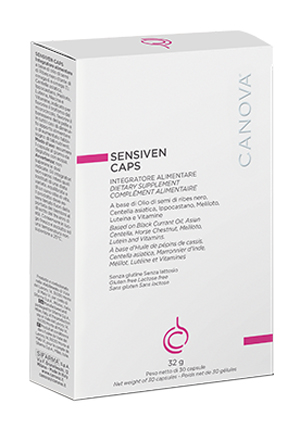 CANOVA SENSIVEN CAPS 30 COMPRESSE - Farmacia Rossi2 - Farmacia Rossi 
