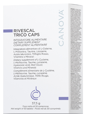 CANOVA RIVESCAL TRICO CPS 30 COMPRESSE NUOVA CONFEZIONE - Farmacia Rossi2 - Farmacia Rossi 