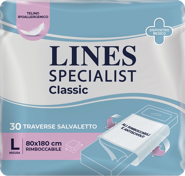 TRAVERSA LINES SPECIALIST CLASSIC 80X180 CM 30 PEZZI - Farmacia Rossi2 - Farmacia Rossi 