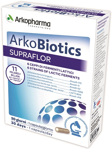ARKOBIOTICS SUPRAFLOR 30 CAPSULE - Farmacia Rossi2 - Farmacia Rossi 