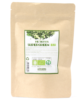 TE' DETOX SUPERGREEN BIO 100 G - Farmacia Rossi2 - Farmacia Rossi 