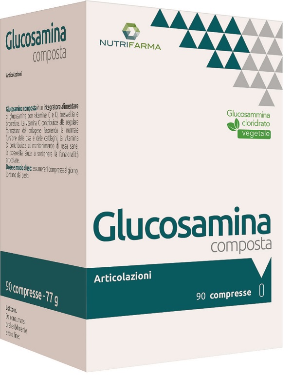GLUCOSAMINA COMPOSTA VEGETALE 90 COMPRESSE - Farmacia Rossi2 - Farmacia Rossi 