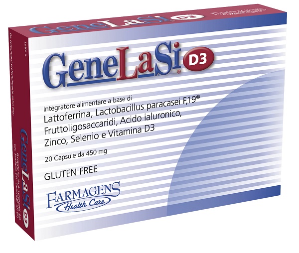 GENELASI D3 20 CAPSULE 450 MG - Farmacia Rossi2 - Farmacia Rossi 