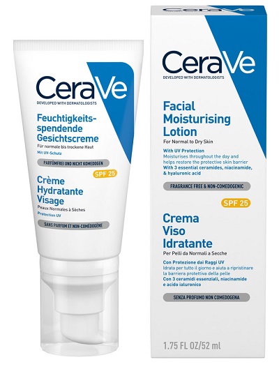 CERAVE CREMA VISO IDRATANTE SPF25 52 ML - Farmacia Rossi2 - Farmacia Rossi 