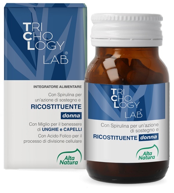 TRICHOLOGY LAB 50 COMPRESSE DONNA ANTICADUTA - Farmacia Rossi2 - Farmacia Rossi 
