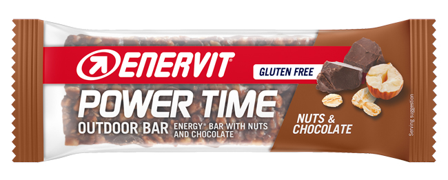 ENERVIT POWER TIME BARRETTA SENZA GLUTINE AL CIOCCOLATO 1 PEZZO - Farmacia Rossi2 - Farmacia Rossi 