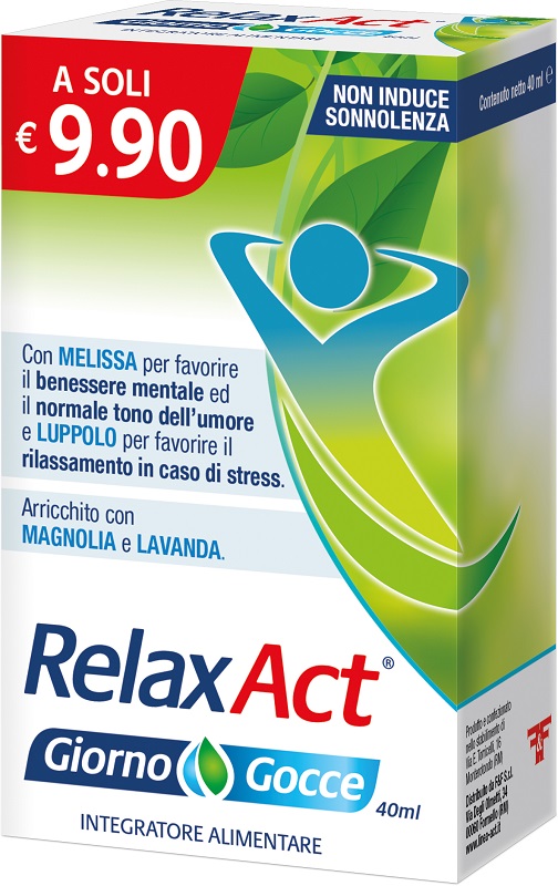 RELAX ACT GIORNO GOCCE 40 ML - Farmacia Rossi2 - Farmacia Rossi 