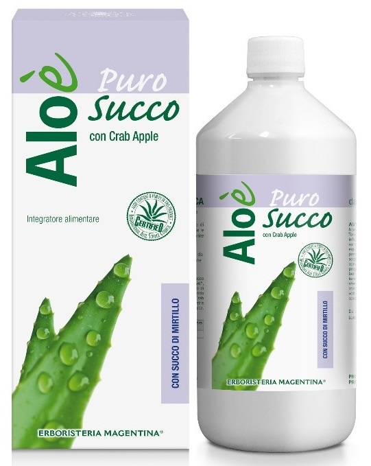 ALOE' ALOE VERA BIO + MIRTILLO 1 LITRO - Farmacia Rossi2 - Farmacia Rossi 
