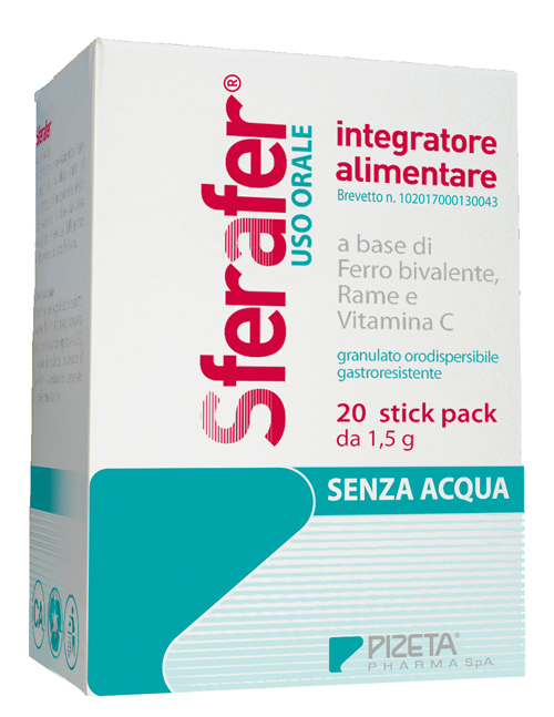 SFERAFER 20 STICK PACK - Farmacia Rossi2 - Farmacia Rossi 