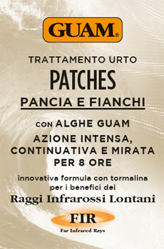 GUAM PATCHES TRATTAMENTO URTO PANCIA E FIANCHI 8 PEZZI - Farmacia Rossi2 - Farmacia Rossi 