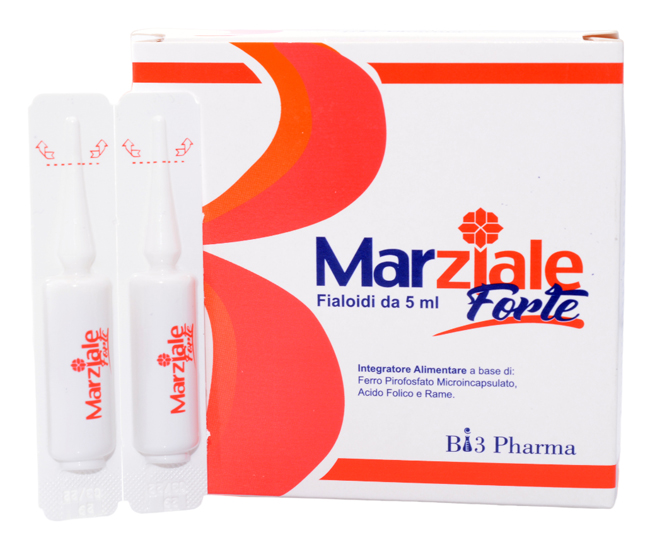 MARZIALE FORTE 20 FIALOIDI 5 ML - Farmacia Rossi2 - Farmacia Rossi 