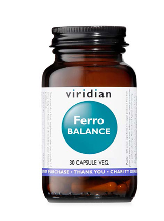 VIRIDIAN FERRO BALANCE 30 CAPSULE - Farmacia Rossi2 - Farmacia Rossi 