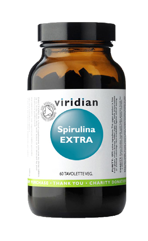 VIRIDIAN SPIRULINA EXTRA 60TAV - Farmacia Rossi2 - Farmacia Rossi 