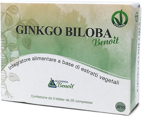 GINKO BILOBA BENOIT 60 COMPRESSE DA 500 MG - Farmacia Rossi2 - Farmacia Rossi 