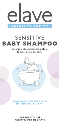 ELAVE BABY SHAMPOO DELICATO SENZA SOLFATI 400 ML - Farmacia Rossi2 - Farmacia Rossi 