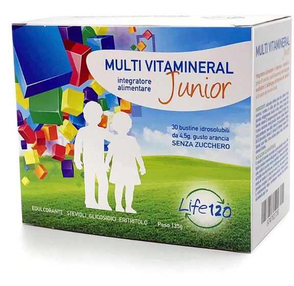 MULTI VITAMINERAL JUNIOR 30 BUSTINE - Farmacia Rossi2 - Farmacia Rossi 