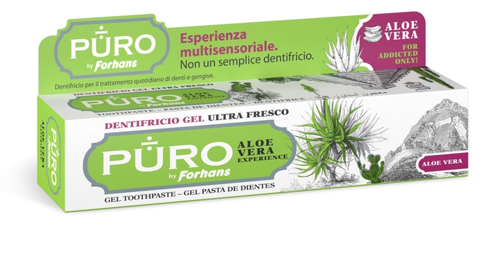 PURO DENTIFRICIO ALOE VERA 75 ML - Farmacia Rossi2 - Farmacia Rossi 