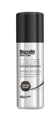 BIOSCALIN NUTRICOLOR SPRAY COLORE ISTANTANEO CASTANO SCURO 75 ML - Farmacia Rossi2 - Farmacia Rossi 