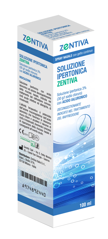 SOLUZIONE IPERTONICA ZENTIVA SPRAY NASALE 100 ML - Farmacia Rossi2 - Farmacia Rossi 