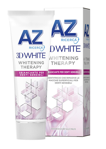 DENTIFRICIO AZ 3D WHITE THERAPY DENTI SENSIBILI 75 ML - Farmacia Rossi2 - Farmacia Rossi 