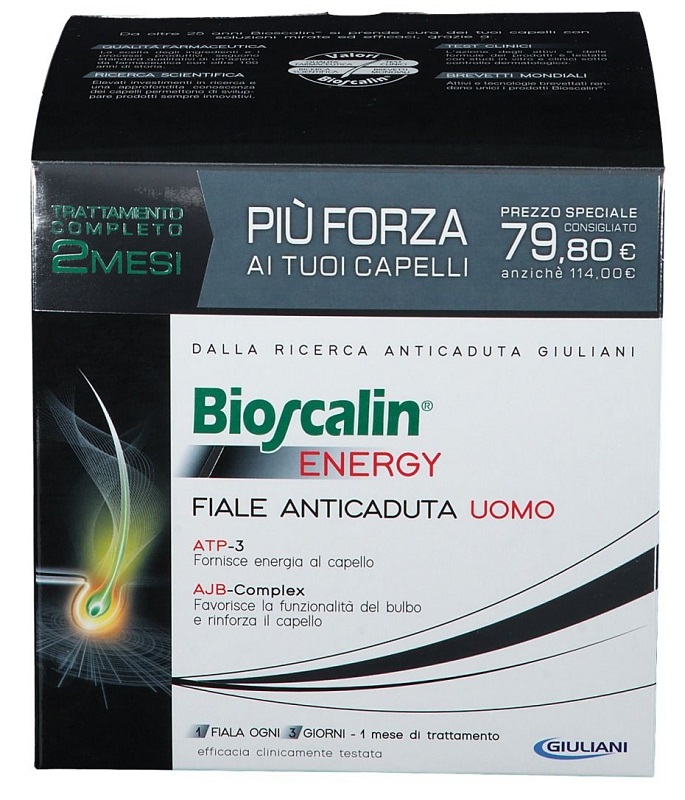 BIOSCALIN ENERGY FIALE DOPPIA TAGLIO PREZZO - Farmacia Rossi2 - Farmacia Rossi 