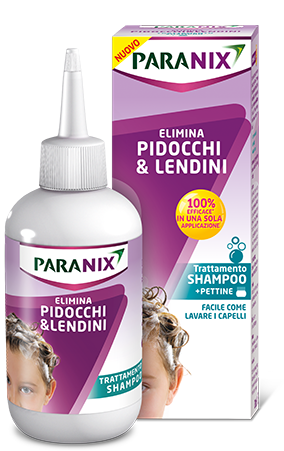 SHAMPOO PARANIX TRATTAMENTO NUOVA FORMULA 200 ML + PETTINE - Farmacia Rossi2 - Farmacia Rossi 