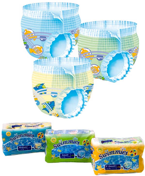 SWIMMIES PANNOLINO PANTS S3 12 KG+ TAGLIA M 11 PEZZI - Farmacia Rossi2 - Farmacia Rossi 