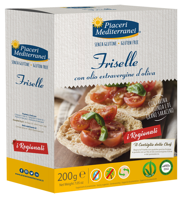 PIACERI MEDITERRANEI FRISELLE 200 G - Farmacia Rossi2 - Farmacia Rossi 