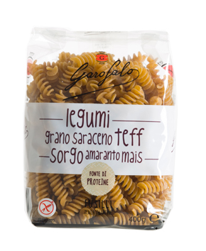 GAROFALO FUSILLI PASTA SENZA GLUTINE LEGUMI E CEREALI 400 G - Farmacia Rossi2 - Farmacia Rossi 