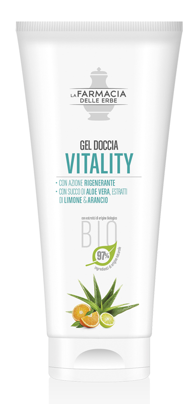FARMACIA DELLE ERBE GEL DOCCIA VITALITY BIO 100 ML - Farmacia Rossi2 - Farmacia Rossi 