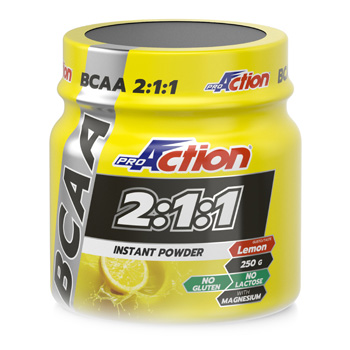 PROACTION BCAA 211 INSTANT 250 G - Farmacia Rossi2 - Farmacia Rossi 