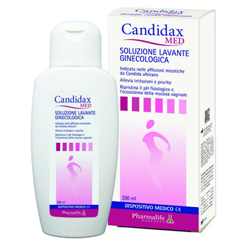 CANDIDAX MED SOLUZIONE LAVANTE GINECOLOGICA 200 ML - Farmacia Rossi2 - Farmacia Rossi 