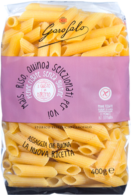 GAROFALO PENNE RIGATE SENZA GLUTINE 400 G - Farmacia Rossi2 - Farmacia Rossi 