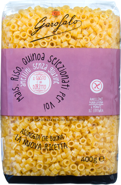 GAROFALO ANELLINI SENZA GLUTINE 400 G - Farmacia Rossi2 - Farmacia Rossi 