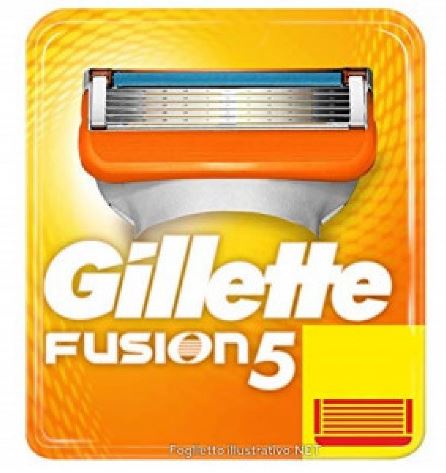 GILLETTE FUSION MANUAL LAME 2 PEZZI - Farmacia Rossi2 - Farmacia Rossi 
