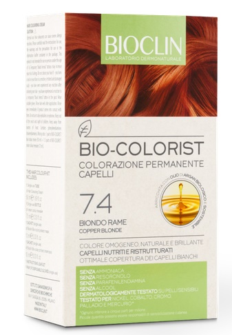 BIOCLIN BIO COLORIST 7,4 BIONDO RAME - Farmacia Rossi2 - Farmacia Rossi 