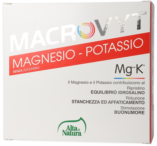 MACROVYT MAGNESIO/POTASSIO 18 BUSTINE - Farmacia Rossi2 - Farmacia Rossi 