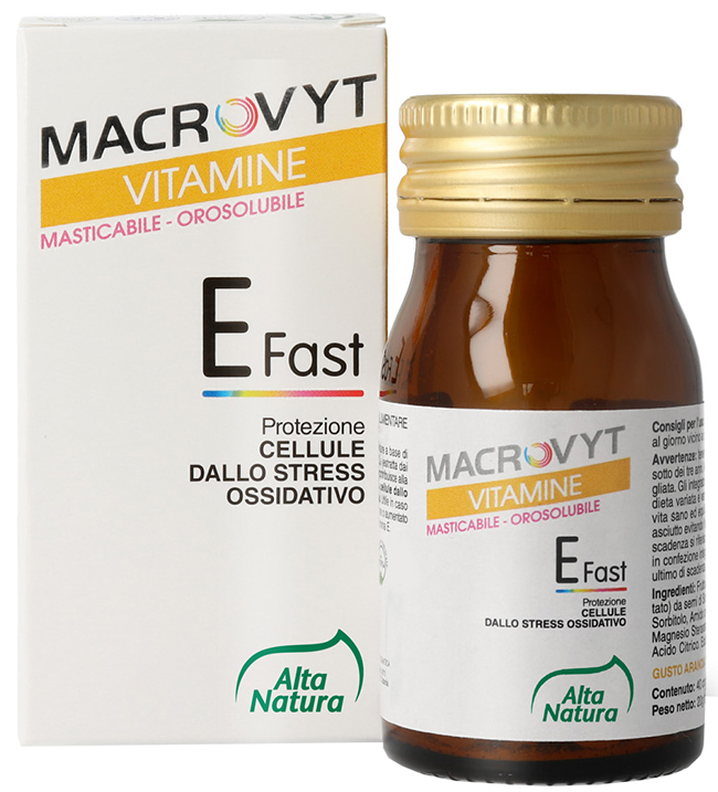MACROVYT VITAMINA E 40 COMPRESSE FAST - Farmacia Rossi2 - Farmacia Rossi 