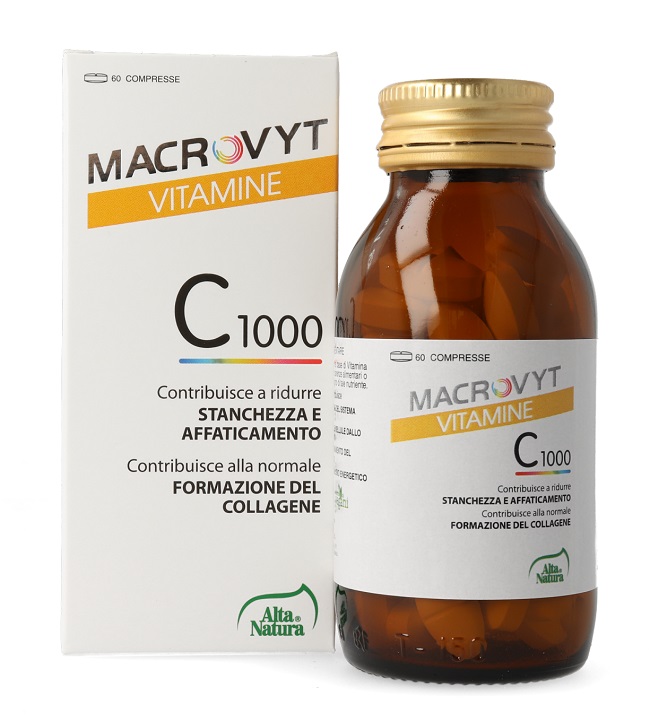 MACROVYT VITAMINA C 1000 FAST & SLOW 30 COMPRESSE - Farmacia Rossi2 - Farmacia Rossi 