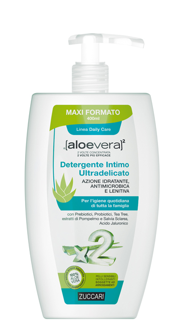 ALOEVERA2 DETERGENTE INTIMO ULTRADELICATO 400 ML - Farmacia Rossi2 - Farmacia Rossi 
