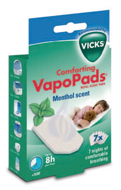 VICKS VAPOPADS MENTHOL SCENT 7 PEZZI - Farmacia Rossi2 - Farmacia Rossi 