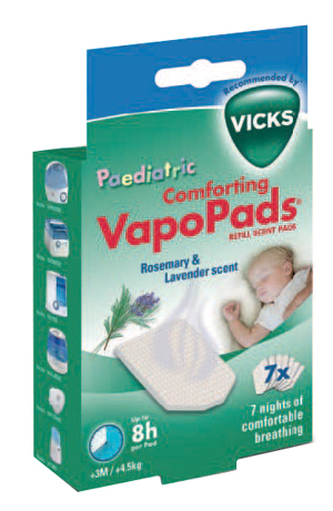 VICKS VAPOPADS ROSEMARY & LAVENDER SCENTE 7 PEZZI - Farmacia Rossi2 - Farmacia Rossi 
