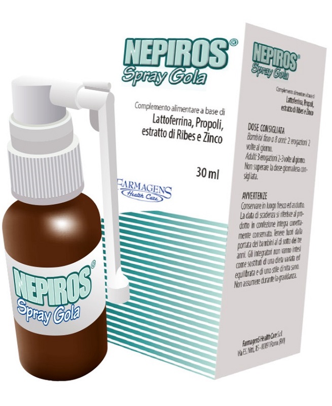 NEPIROS SPRAY GOLA 30 ML NUOVA FORMULA - Farmacia Rossi2 - Farmacia Rossi 