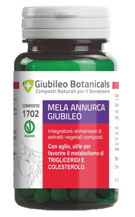GIUBILEO BOTANICALS MELA ANNURCA 50 CAPSULE - Farmacia Rossi2 - Farmacia Rossi 