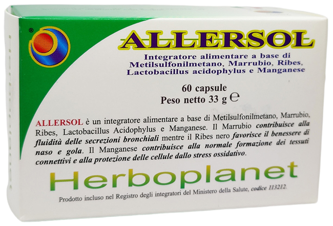 ALLERSOL 60 CAPSULE - Farmacia Rossi2 - Farmacia Rossi 